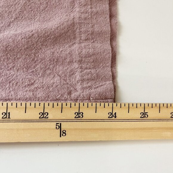 Oneill Jinnie High Rise Button Fly Wide Leg Pants Cropped Beach Boho - MEDIUM - Picture 8 of 8